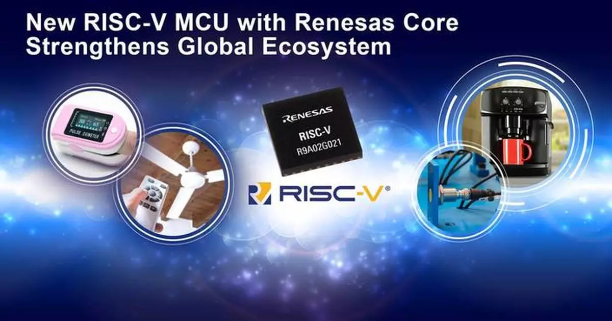 Renesas Introduces Industry’s First General-Purpose 32-bit RISC-V MCUs with Internally Developed CPU Core