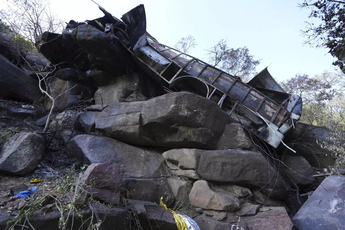 Girl, 8, only survivor of bus crash that kills 45 Easter pilgrims on