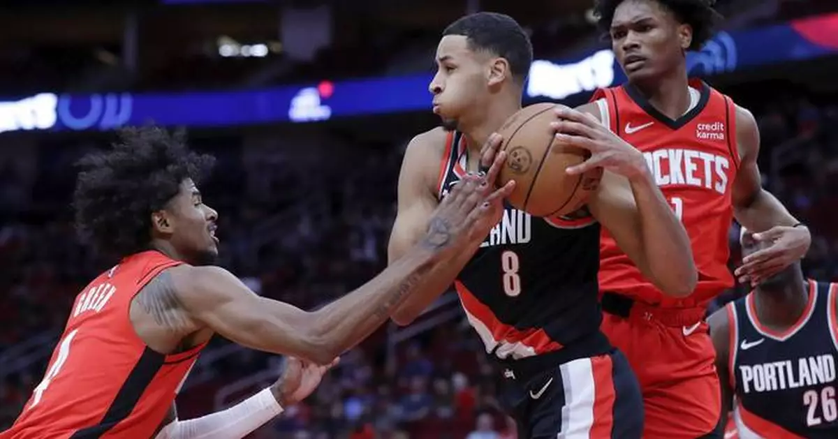 Jalen Green’s 27 points leads Rockets over Trail Blazers for 9th straight win