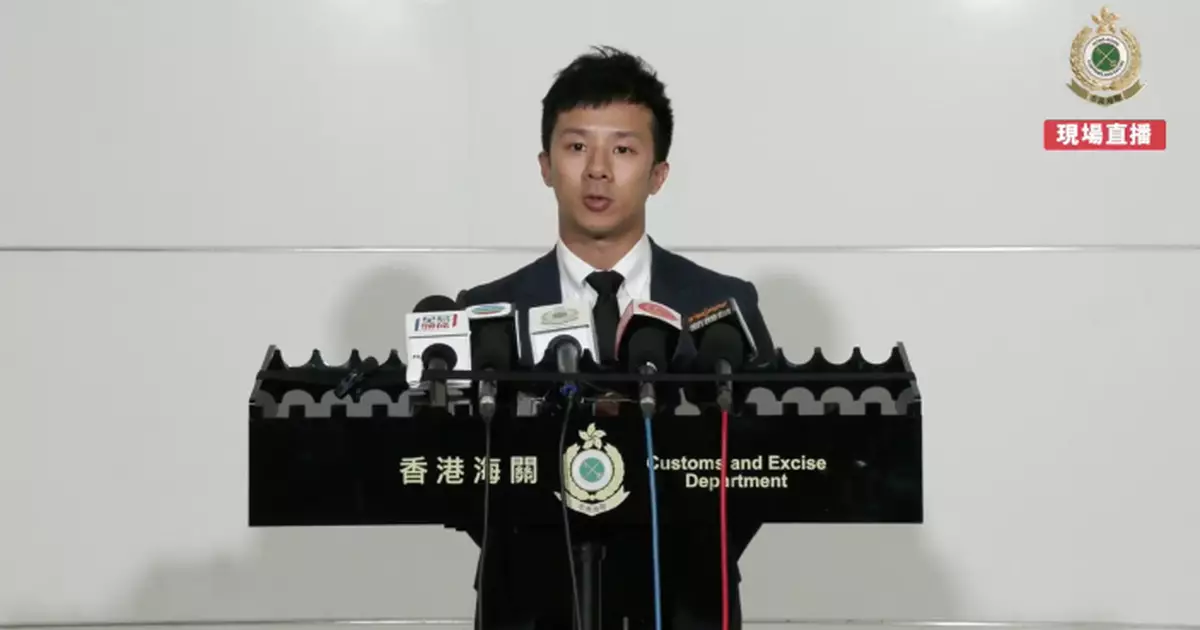 Hong Kong Customs steps up enforcement to combat illicit cigarette peddling activities