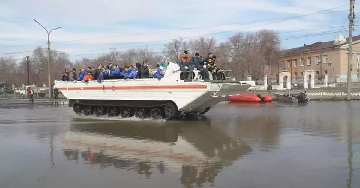 Record flooding hits Russia’s Orenburg Oblast