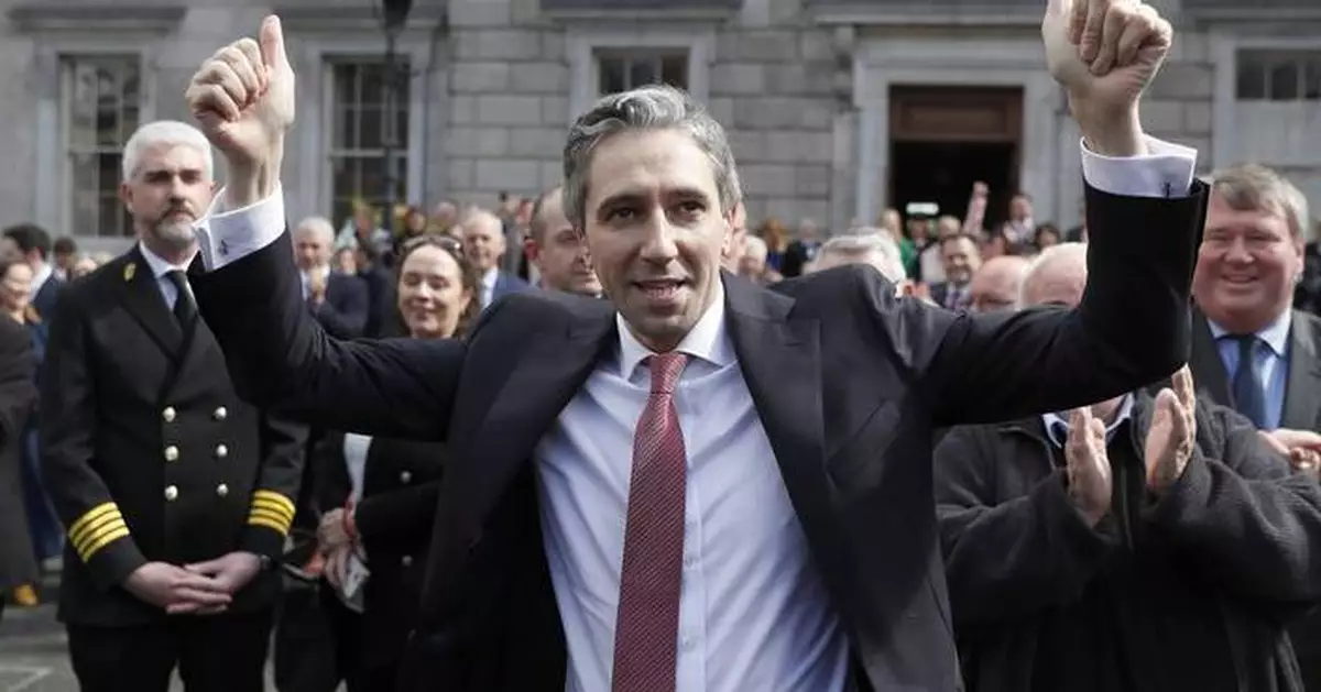 Simon Harris is installed as Ireland's new prime minister. He's the country's youngest leader