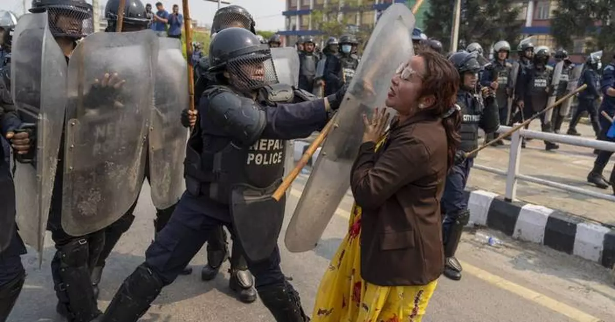 Protesters demanding restoration of Nepal's monarchy clash with police