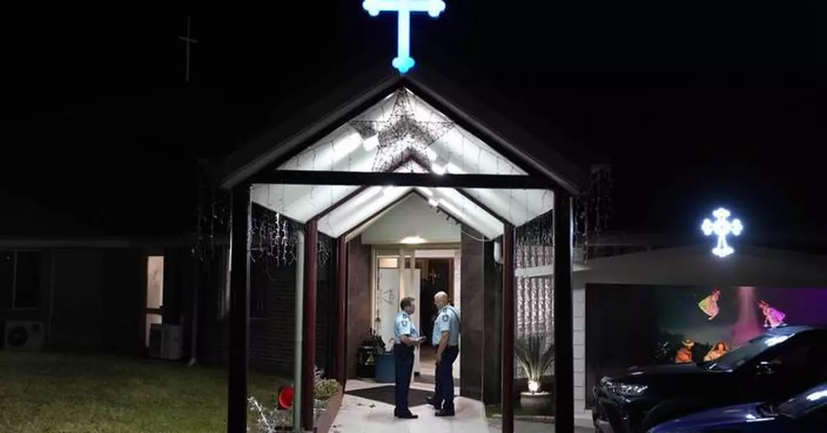 A knife attack in Australia against a bishop and a priest is being treated as terrorism, police say