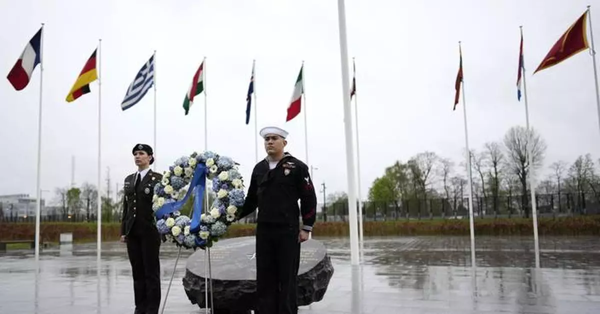 NATO marks its 75th birthday as Russia's war in Ukraine gnaws at its unity