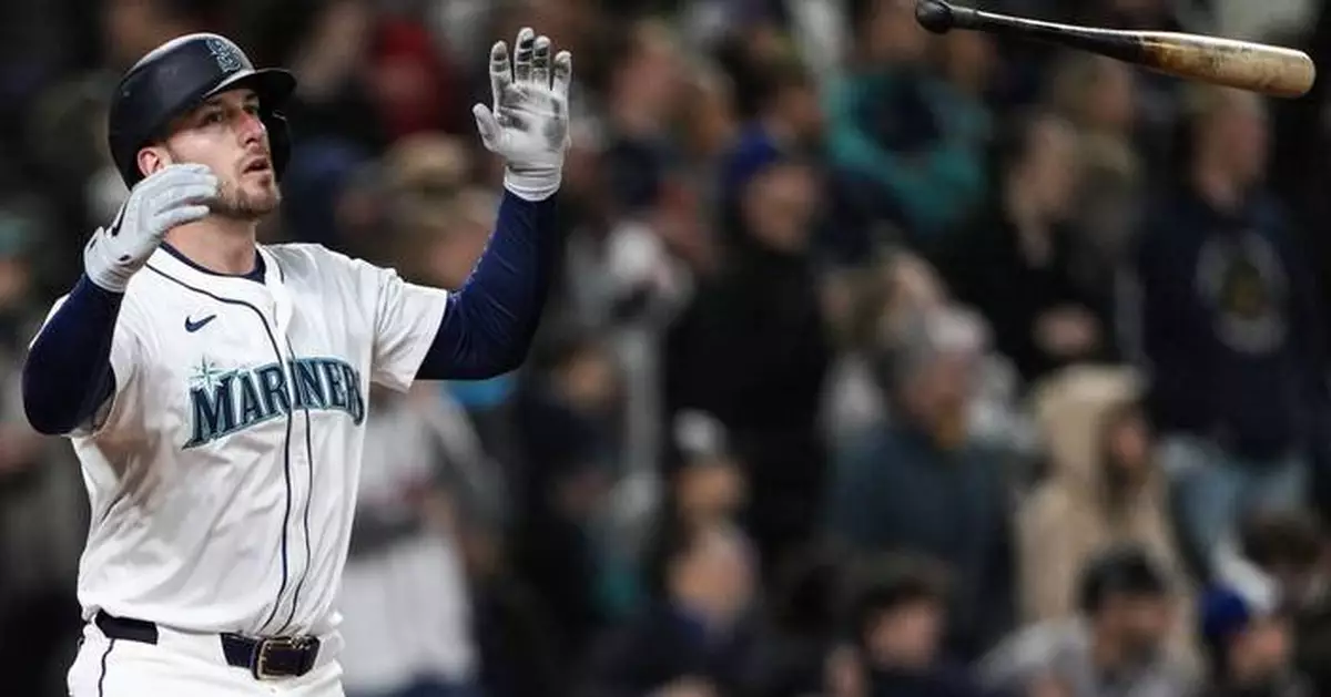 Mitch Garver's home run in the 9th inning gives Mariners a 2-1 win over Braves