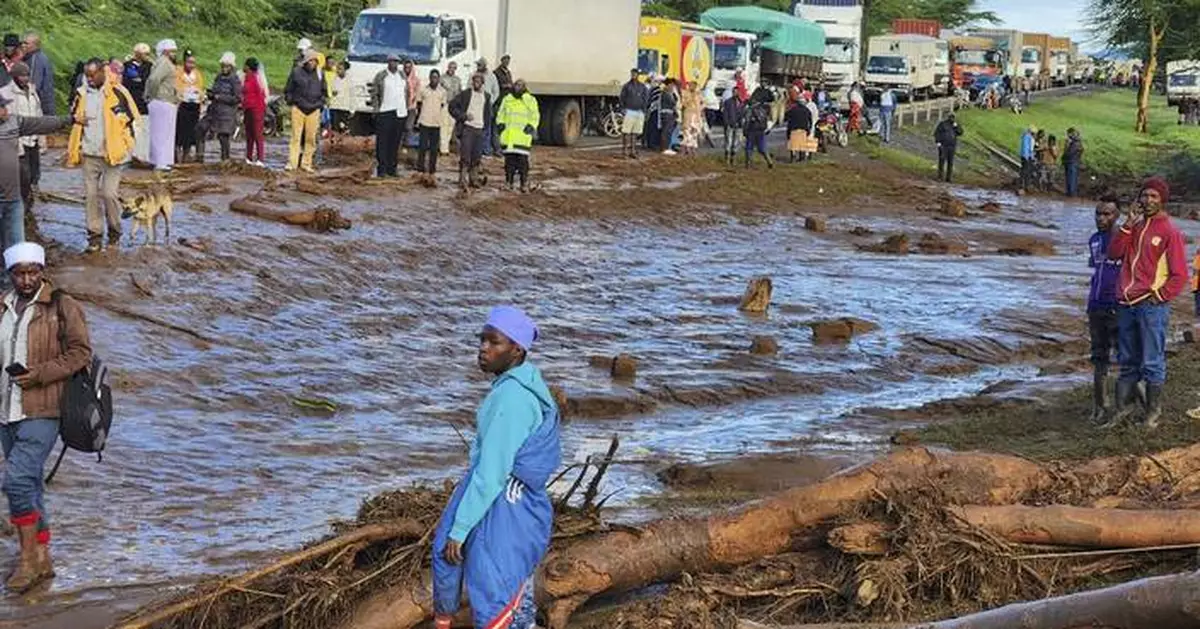 At least 45 people die in western Kenya as floodwaters sweep away houses and cars