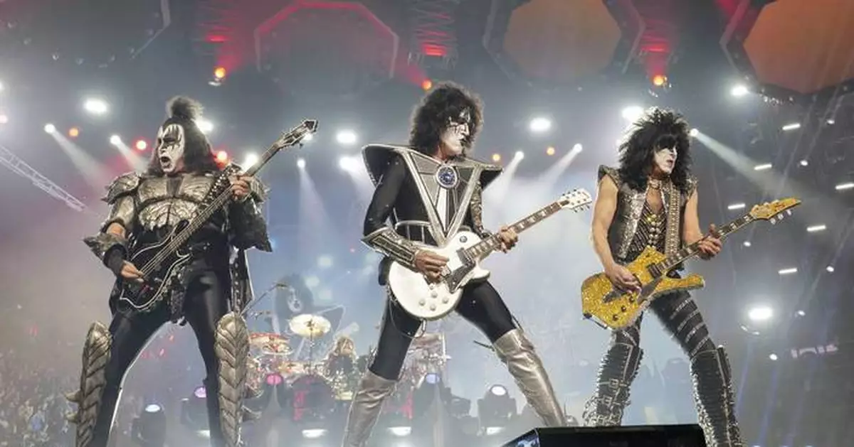 Kiss sells catalog, brand name and IP. Gene Simmons assures fans it is a 'collaboration'