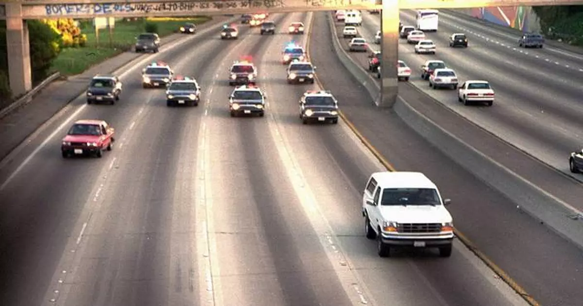 AP WAS THERE: OJ Simpson’s slow-speed chase