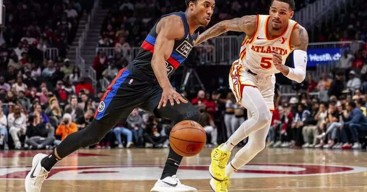 Jalen Johnson has 28 points, 14 rebounds, Hawks clinch play-in berth with 121-113 win over Pistons