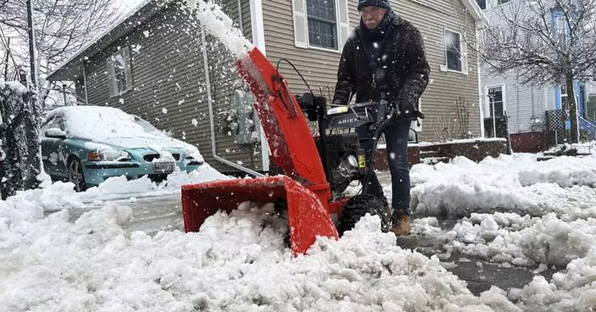 Cleanup begins as spring nor'easter moves on. But hundreds of thousands still lack power