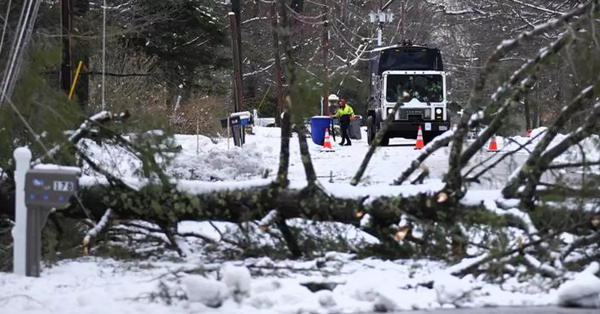 Tens of thousands still without power following powerful nor'easter in New England
