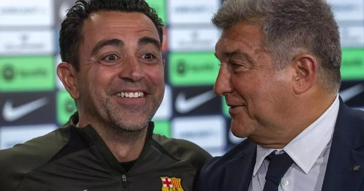 Xavi says Barcelona's improved play has been key to changing his mind to leave the club