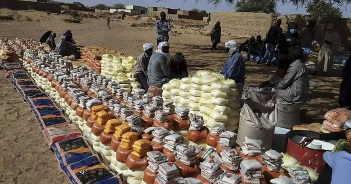 First UN food supplies arrive in Sudan's Darfur after months but millions face acute hunger