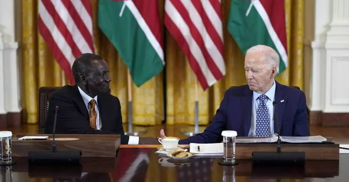 Biden thanks Kenya's Ruto for sending police to Haiti and defends keeping US forces from the mission