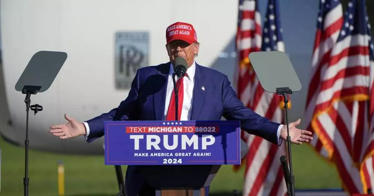 Trump tells Jersey Shore crowd he's being forced to endure 'Biden show trial' in hush money case
