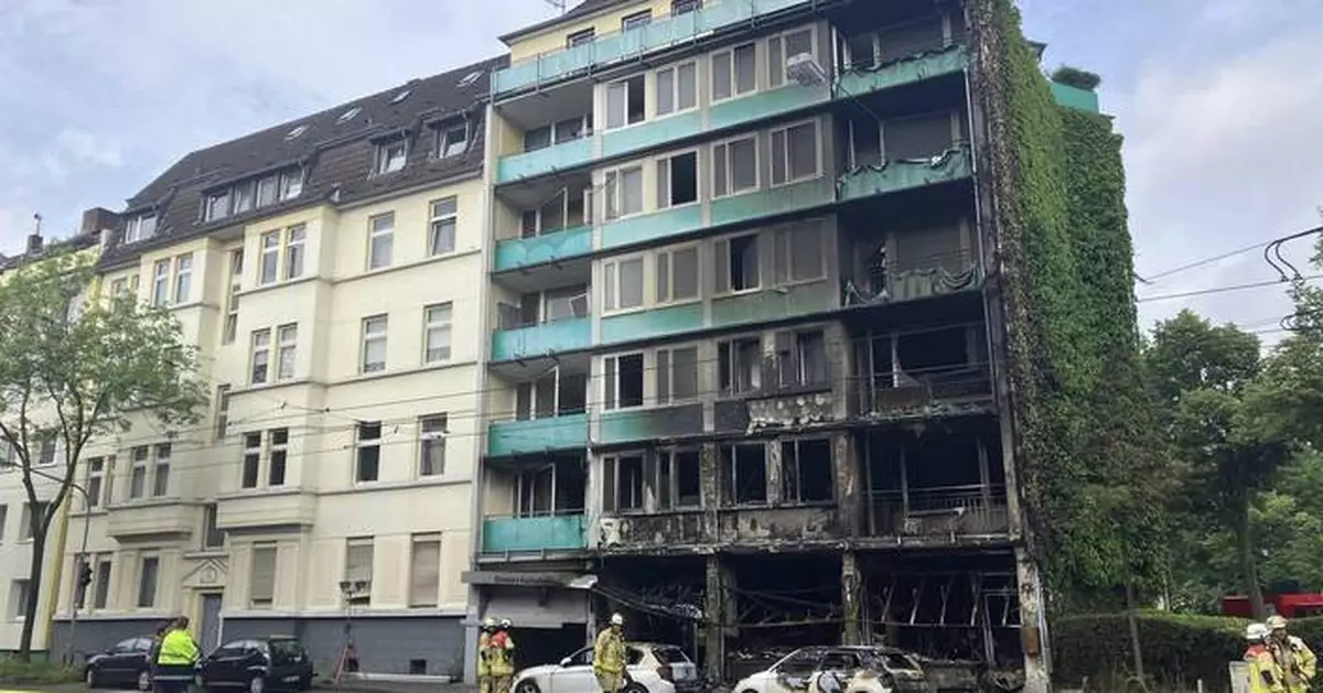 Fire at a residential building in Germany leaves 3 people dead and 2 with grave injuries