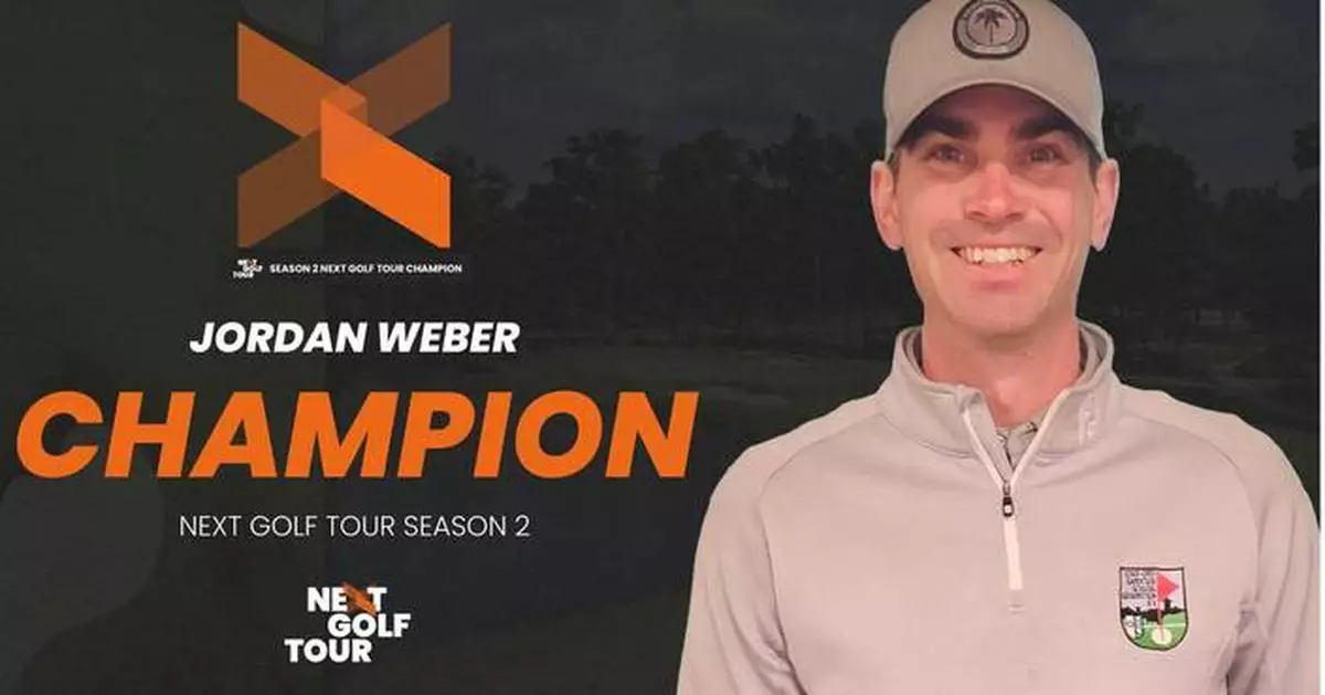 NEXT Golf Tour Champion Jordan Weber Tees It Up on DP World Tour