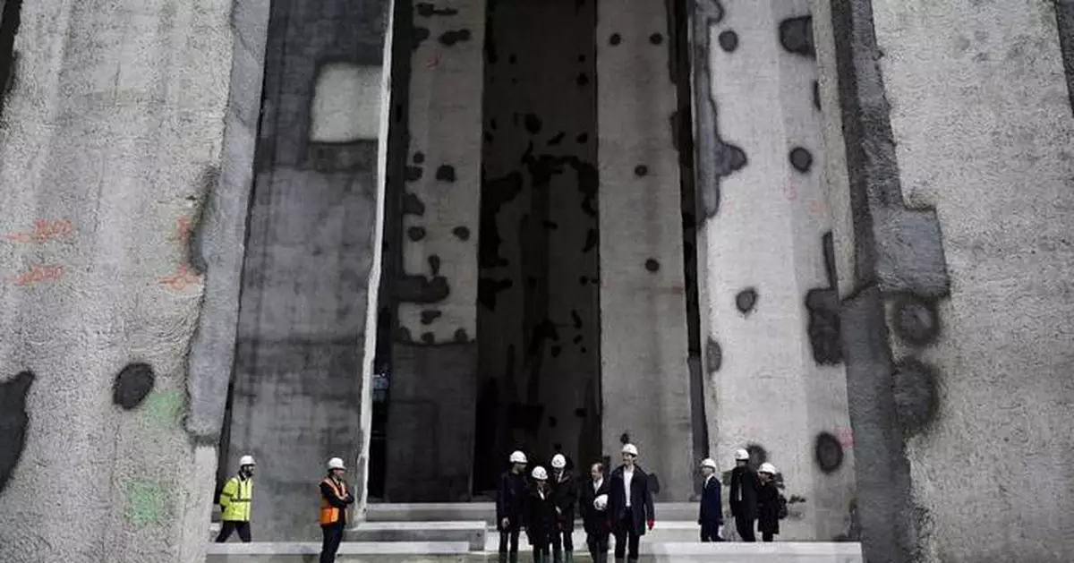 Paris inaugurates giant water storage basin to clean up the River Seine for Olympic swimming