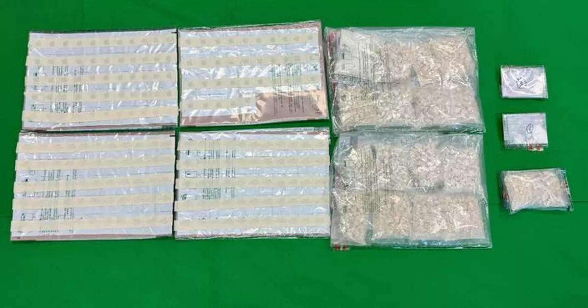 Hong Kong Customs seizes suspected crack cocaine and synthetic cathinone (bath salts) worth about $6 million