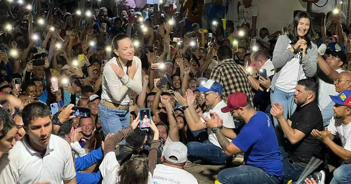 Venezuela's barred opposition candidate is now the fiery surrogate of her lesser-known replacement