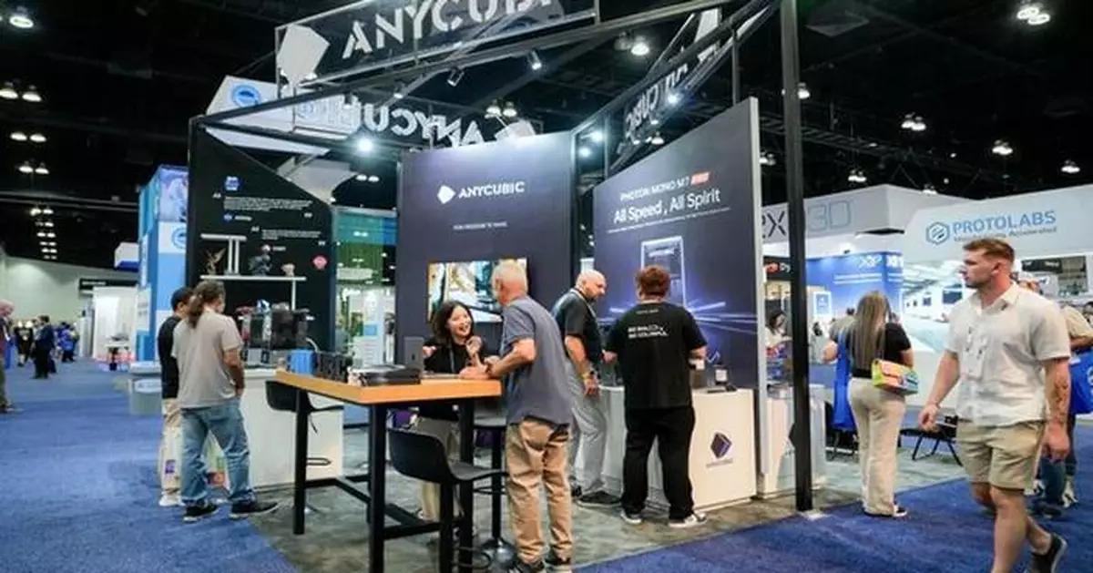Anycubic Showcases Two Latest Intelligent 3D Printers at US Rapid+TCT 2024