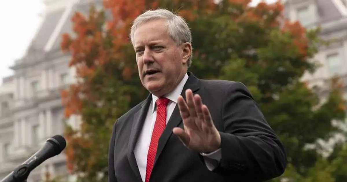 Former Trump chief of staff Mark Meadows pleads not guilty in Arizona's fake elector case