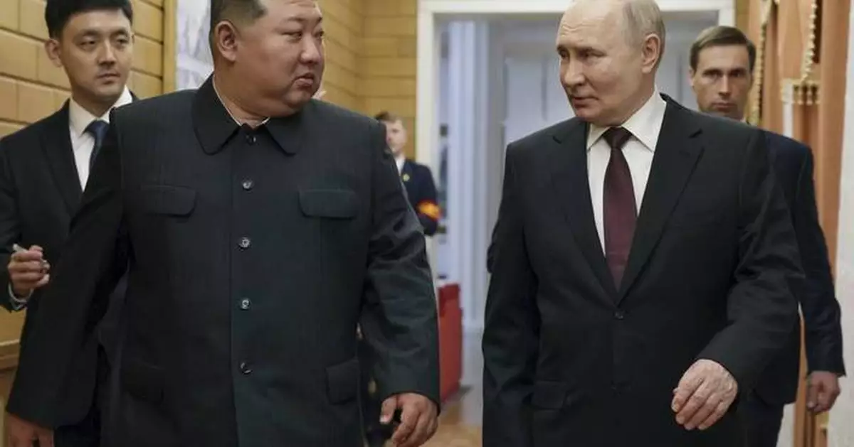 Russia and North Korea sign partnership deal that appears to be the strongest since the Cold War