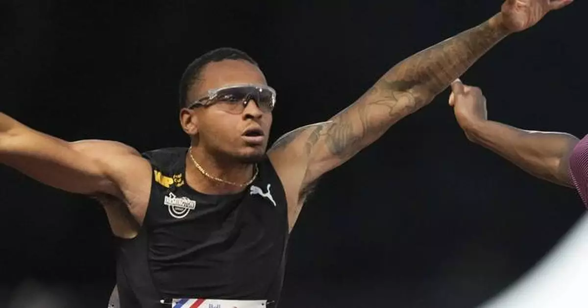 Andre De Grasse wins 100 meters in the Canadian Olympic track and field trials
