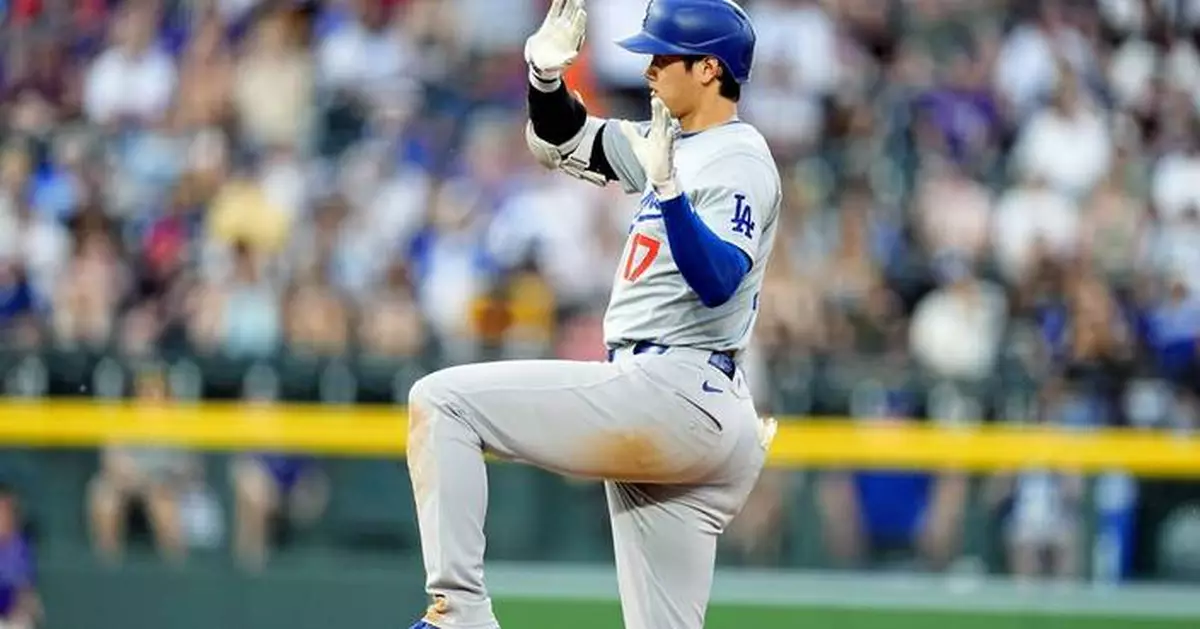 Ohtani and Paxton lead the Dodgers to a 9-5 win over the Rockies