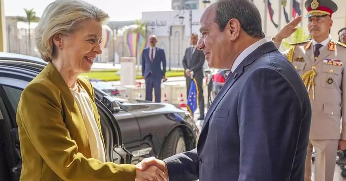 Egypt, EU hold an investment conference to help Cairo battle inflation and foreign currency crisis