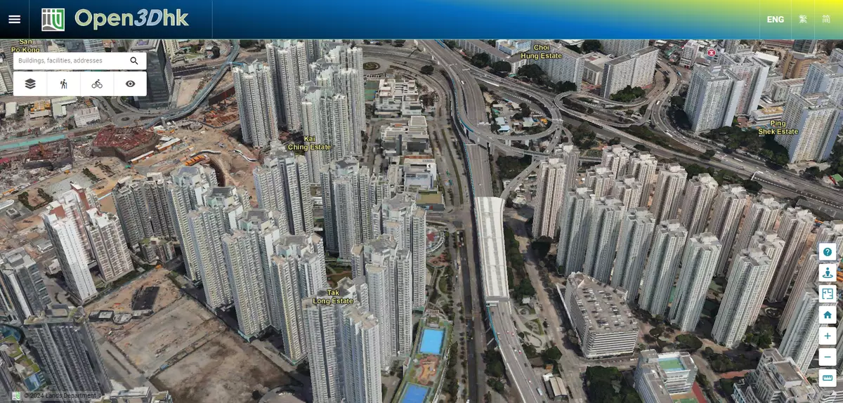 Lands Department launches new batch of 3D Digital Maps