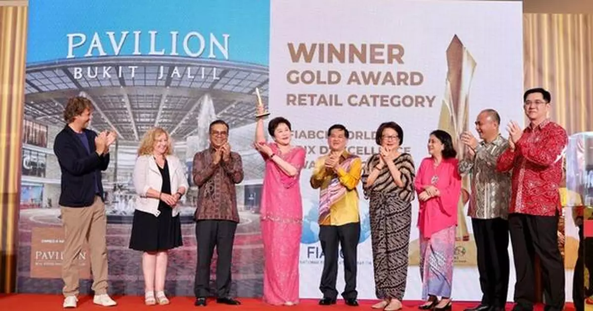 PAVILION BUKIT JALIL CROWNED WORLD'S BEST RETAIL CENTRE FOR 2024 AT FIABCI WORLD PRIX D'EXCELLENCE