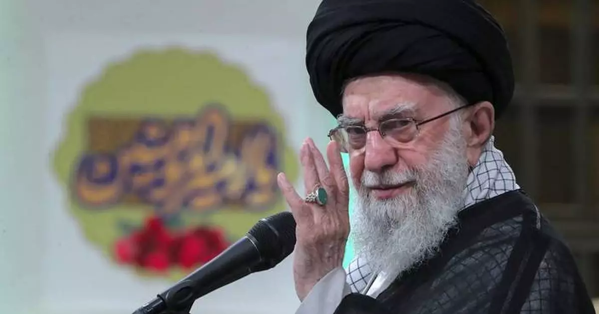 Iran's supreme leader warns sole reformist in presidential race, while calling for 'maximum' turnout