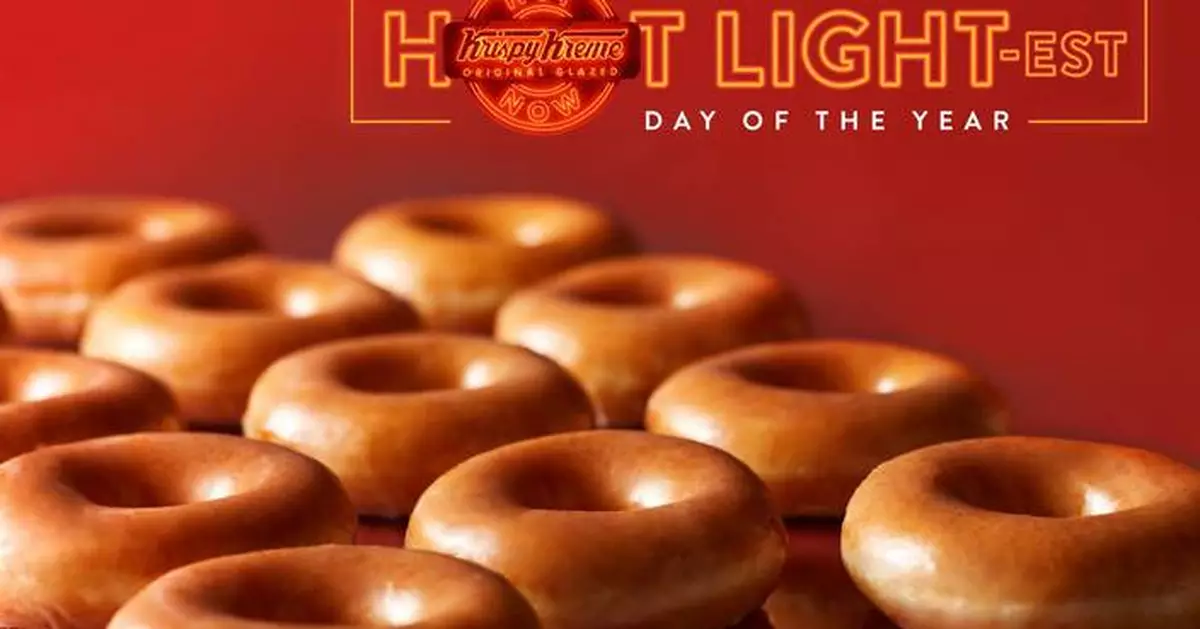 KRISPY KREME® Counts Down to First Day of Summer with Hot Light Happy
