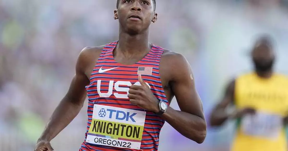 Olympic sprinter Knighton allowed to run at US trials after contamination case