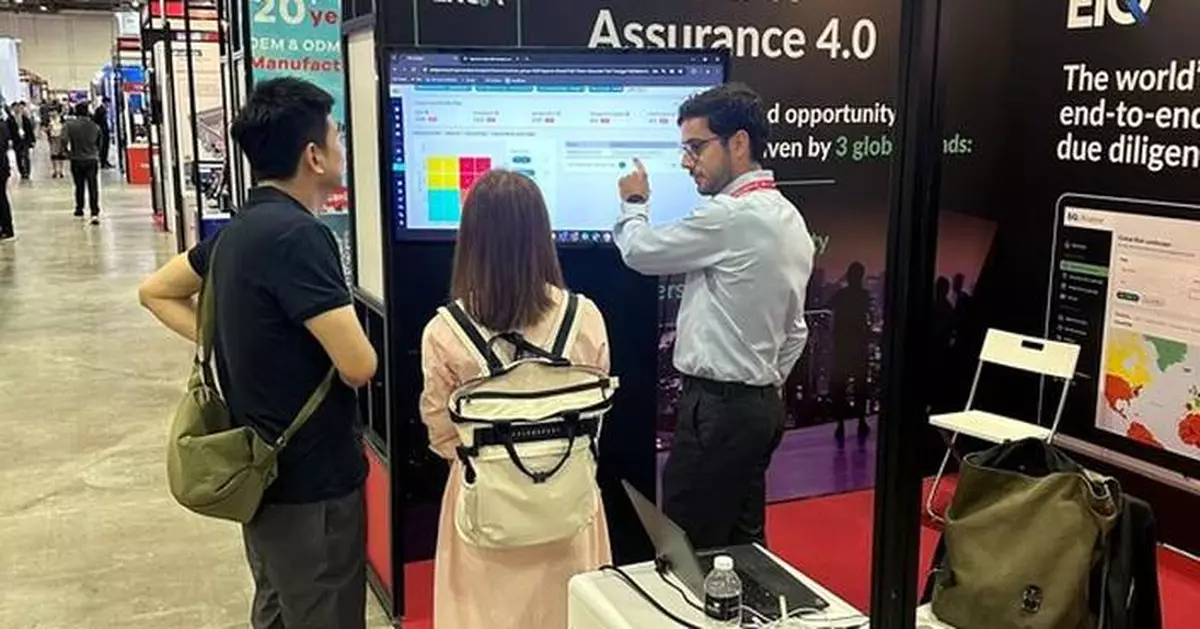 LRQA showcases its EiQ platform at NRF 2024, making a significant impact