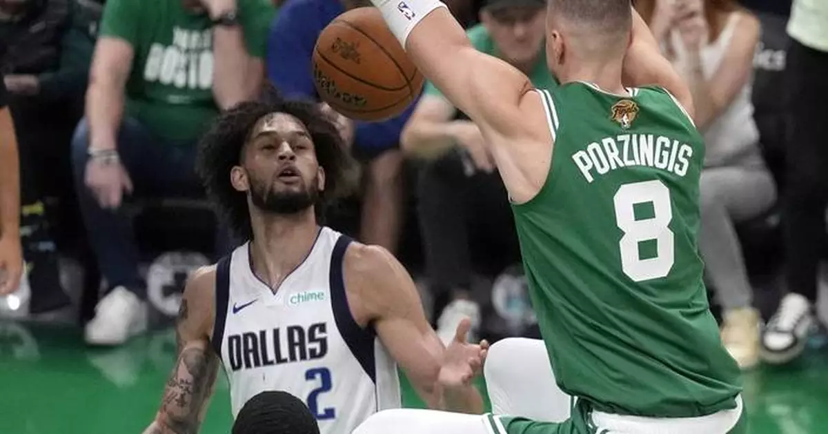 Celtics center Kristaps Porzingis returns to play for Game 5 of NBA Finals against Mavericks