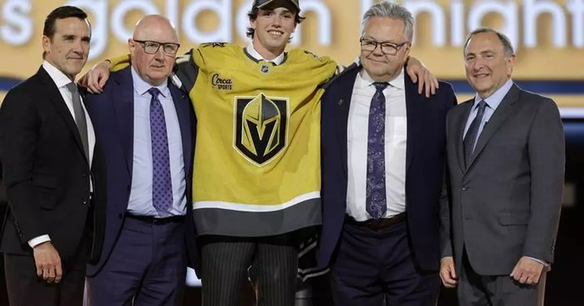 Connelly seeks to put past mistake behind after being selected 19th in NHL draft by Golden Knights