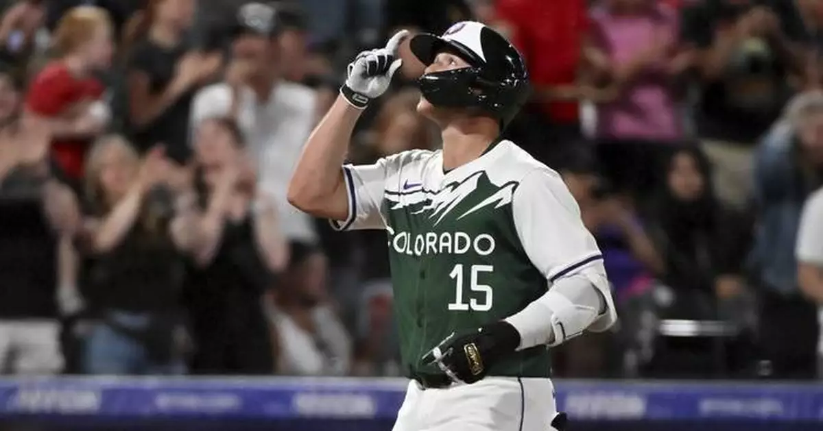 Ryan McMahon draws bases-loaded walk on pitch-clock violation, Rockies beat Nationals 8-7