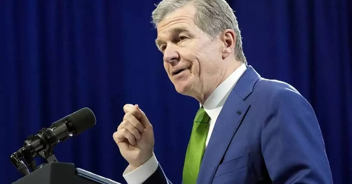 North Carolina governor vetoes masks bill largely because of provision about campaign finance