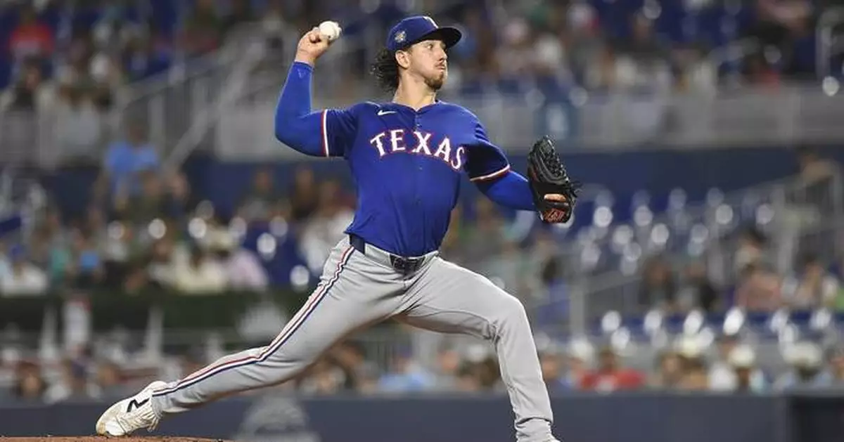 Corey Seager extends hitting streak to 14 games, Rangers beat Marlins 7-0