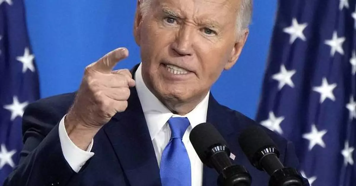 In 'blue wall' push, Biden defiantly says he's 'not going anywhere' as he slams Trump, Project 2025