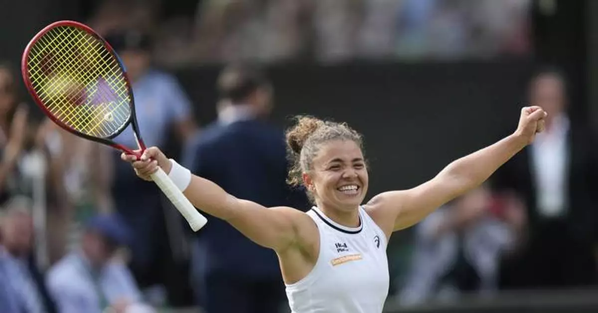 Jasmine Paolini wins Wimbledon's longest women's semifinal and faces Barbora Krejcikova next