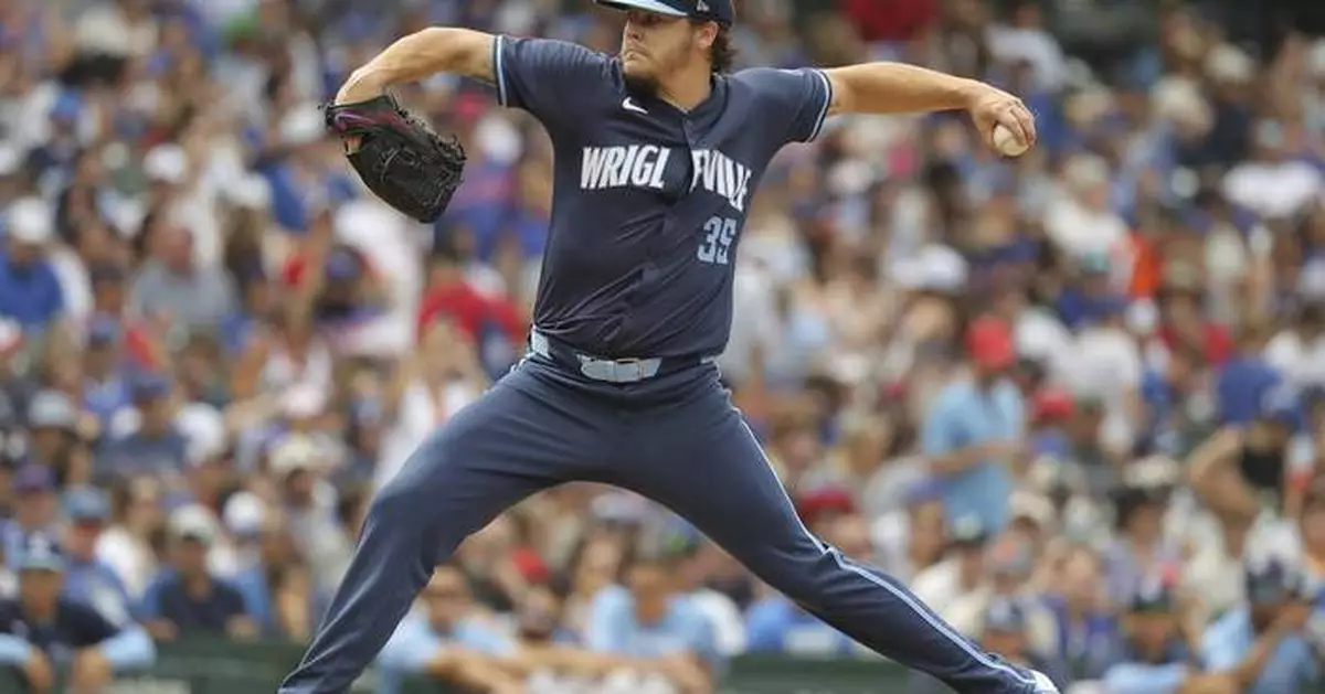 Cubs Justin Steele pitched a two-hitter for his first career complete game