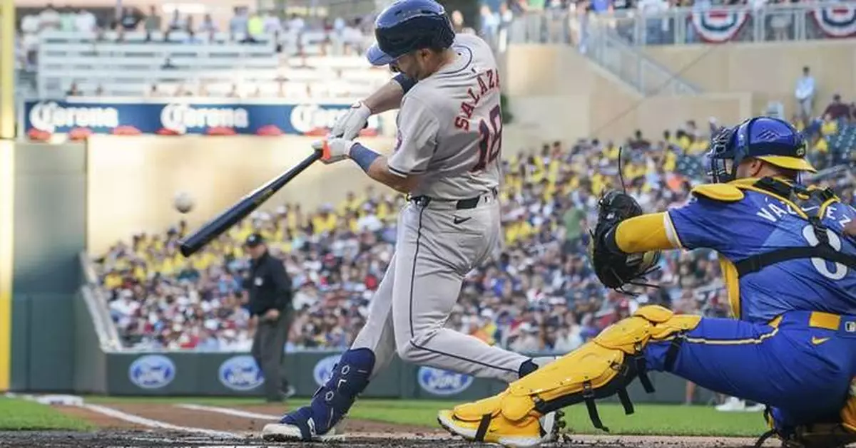 Astros outlast Twins 13-12 after nearly blowing 8-run lead in 9th inning