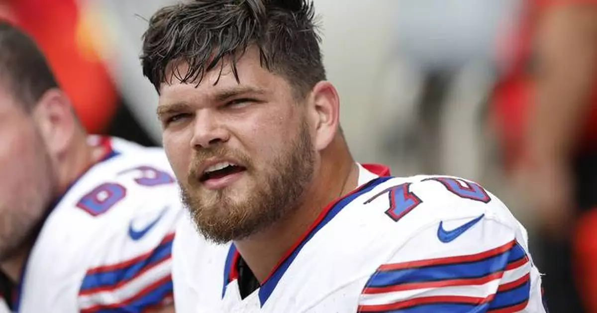 Bills offensive lineman Alec Anderson taken to a hospital for heat-related issues following practice