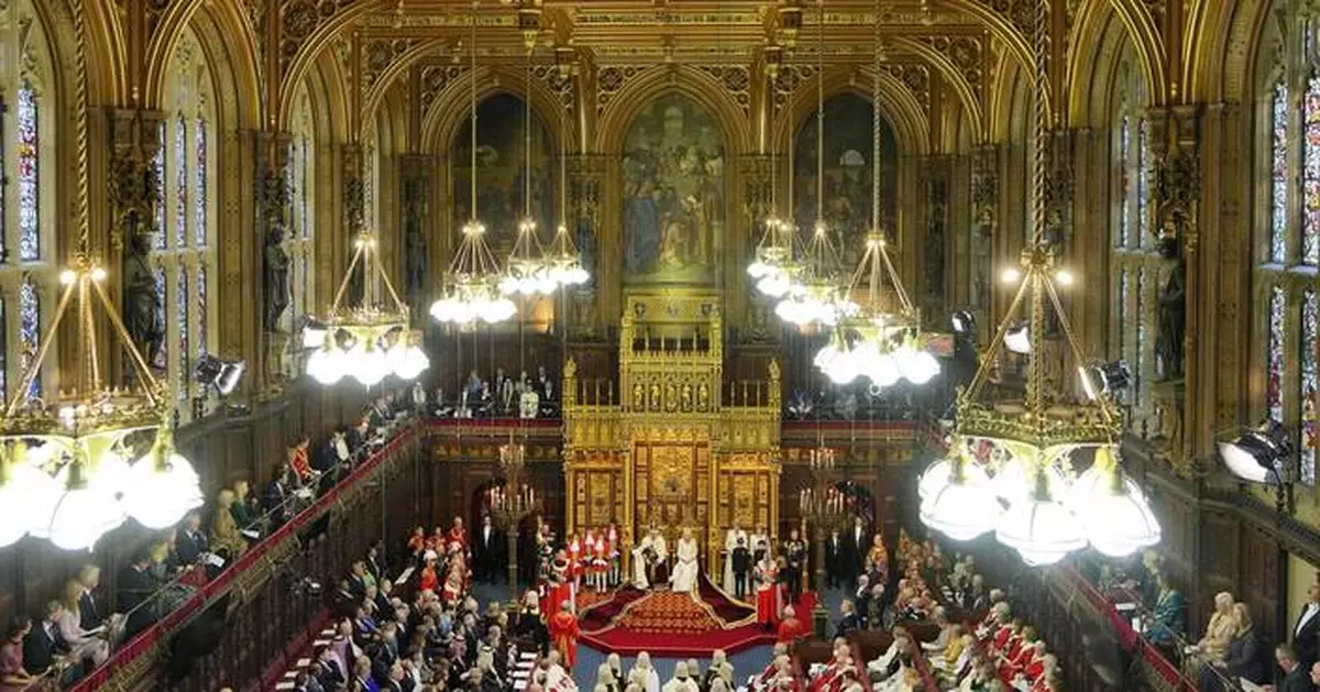 Trumpets, tiaras and tradition on display as King Charles III presides