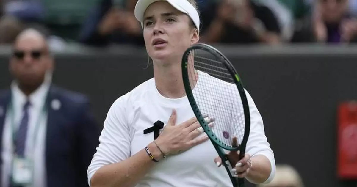 Elina Svitolina is in a fog at Wimbledon because of the missile attacks on Ukraine