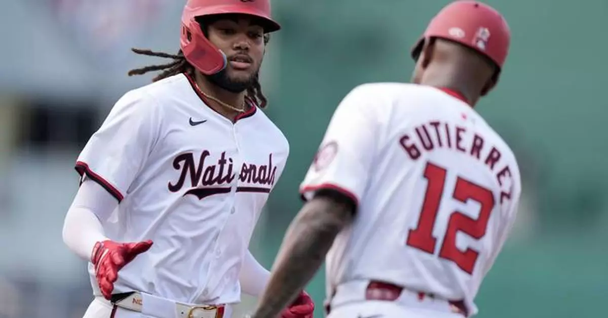 Top prospect James Wood hits first major league homer as Nationals cruise past Cardinals 14-6